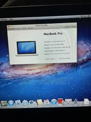 Laptop Apple MacBook 2011 4GB Intel Core i7 HDD 750GB