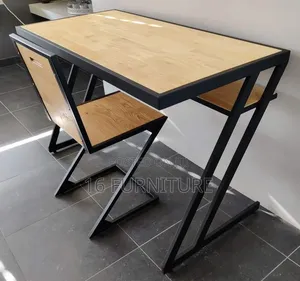 Metal Frame Reading Table