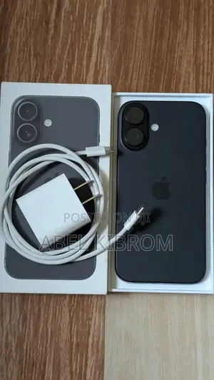 New Apple iPhone 16 128 GB Black