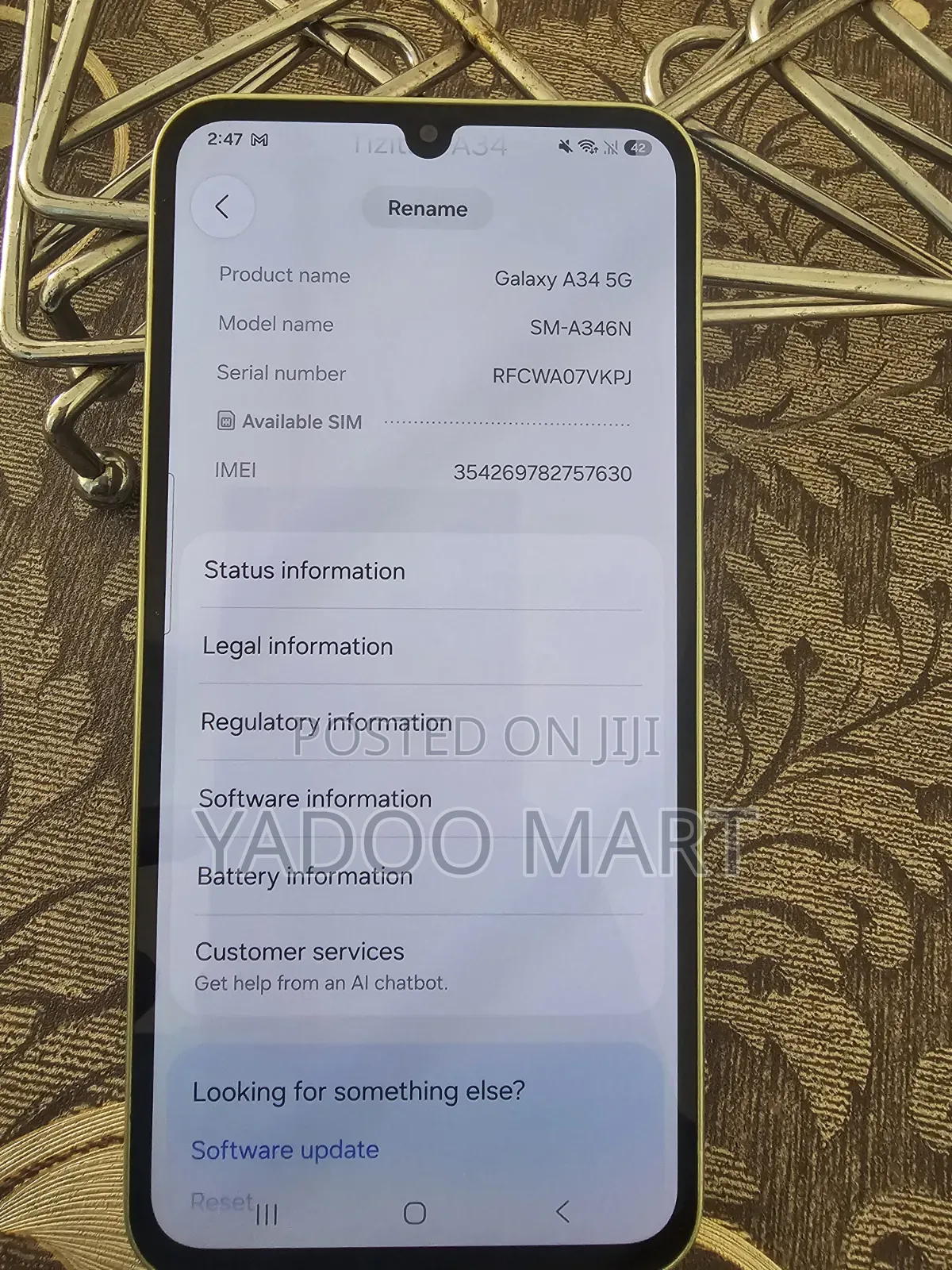 Samsung Galaxy A34 5G 128 GB Green