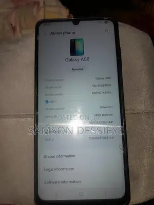 Samsung Galaxy A06 64 GB Black