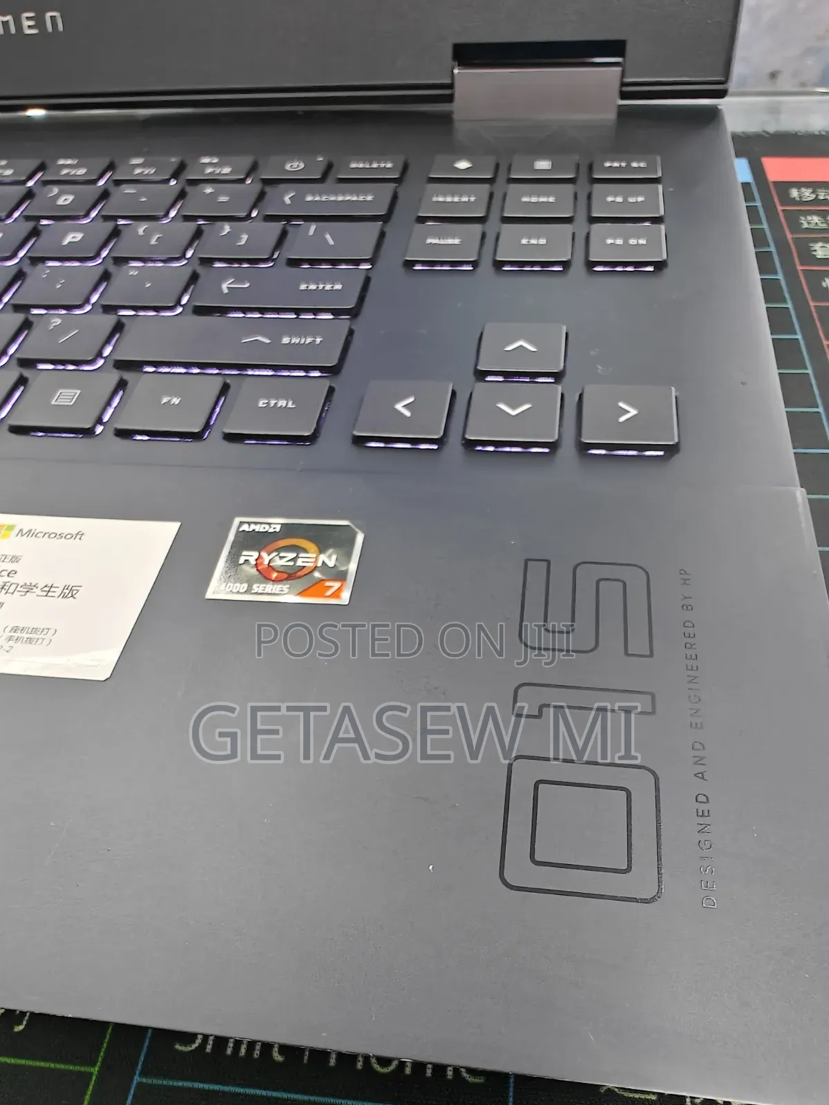 New Laptop HP Omen 15 16GB AMD Ryzen 7 SSD 512GB