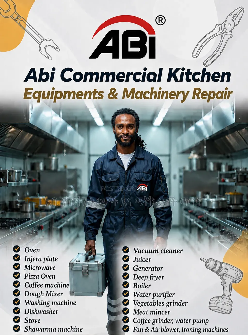 Hotel Equipments Machinery Repair