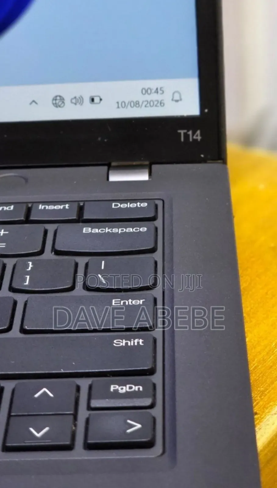 New Laptop Lenovo ThinkPad T14 G4 16GB Intel Core i5 SSD 512GB
