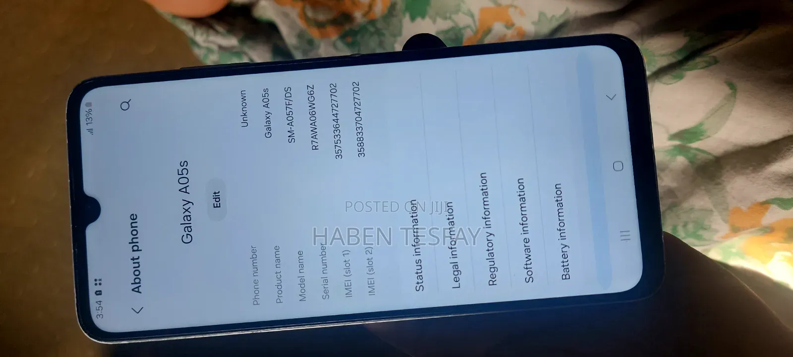 Samsung Galaxy A05s 128 GB Silver