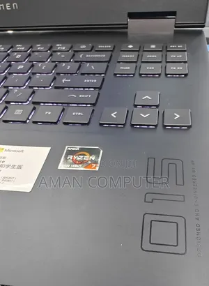 New Laptop HP Omen 15 16GB AMD Ryzen 7 SSD 512GB