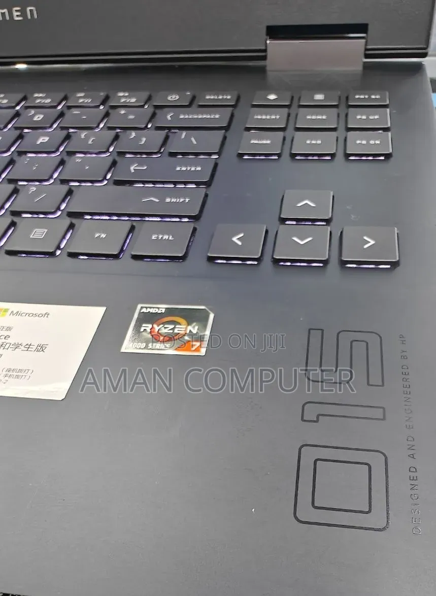 New Laptop HP Omen 15 16GB AMD Ryzen 7 SSD 512GB