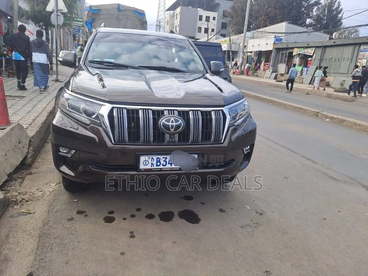 Toyota Land Cruiser Prado 2019 Brown