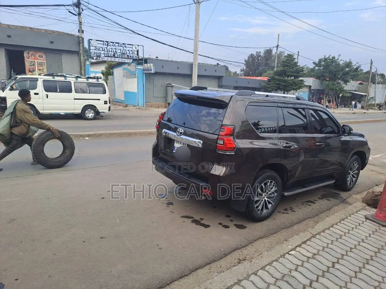 Toyota Land Cruiser Prado 2019 Brown