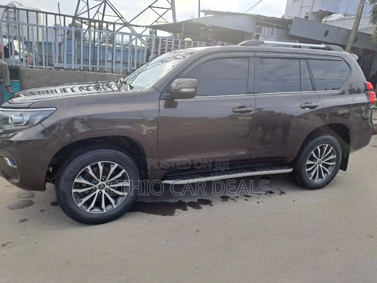 Toyota Land Cruiser Prado 2019 Brown