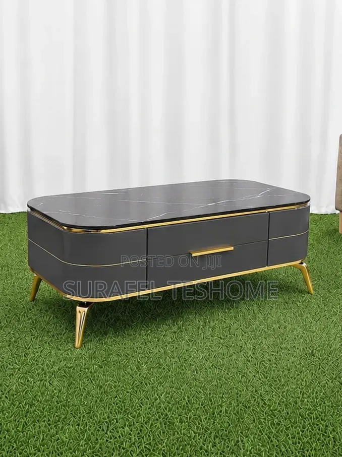 Sofa Tables | ሴንተር ጠረጴዛ | Elegant Epoxy-Made Center Tables