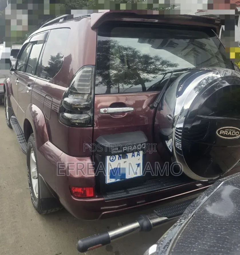 Toyota Land Cruiser 2008 Burgundy