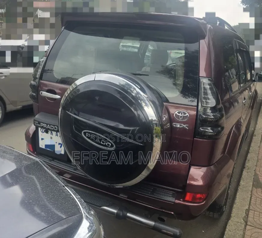 Toyota Land Cruiser 2008 Burgundy