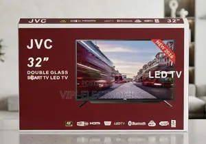 JVC TV 32 Inch Double Glass Smart LED TV. This Modern TV Supports