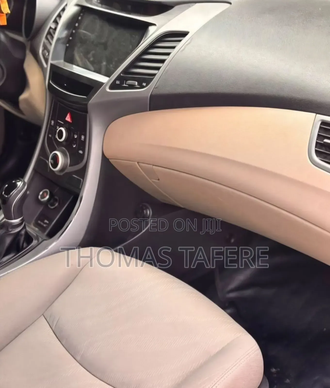 Hyundai Elantra 2015 Orange
