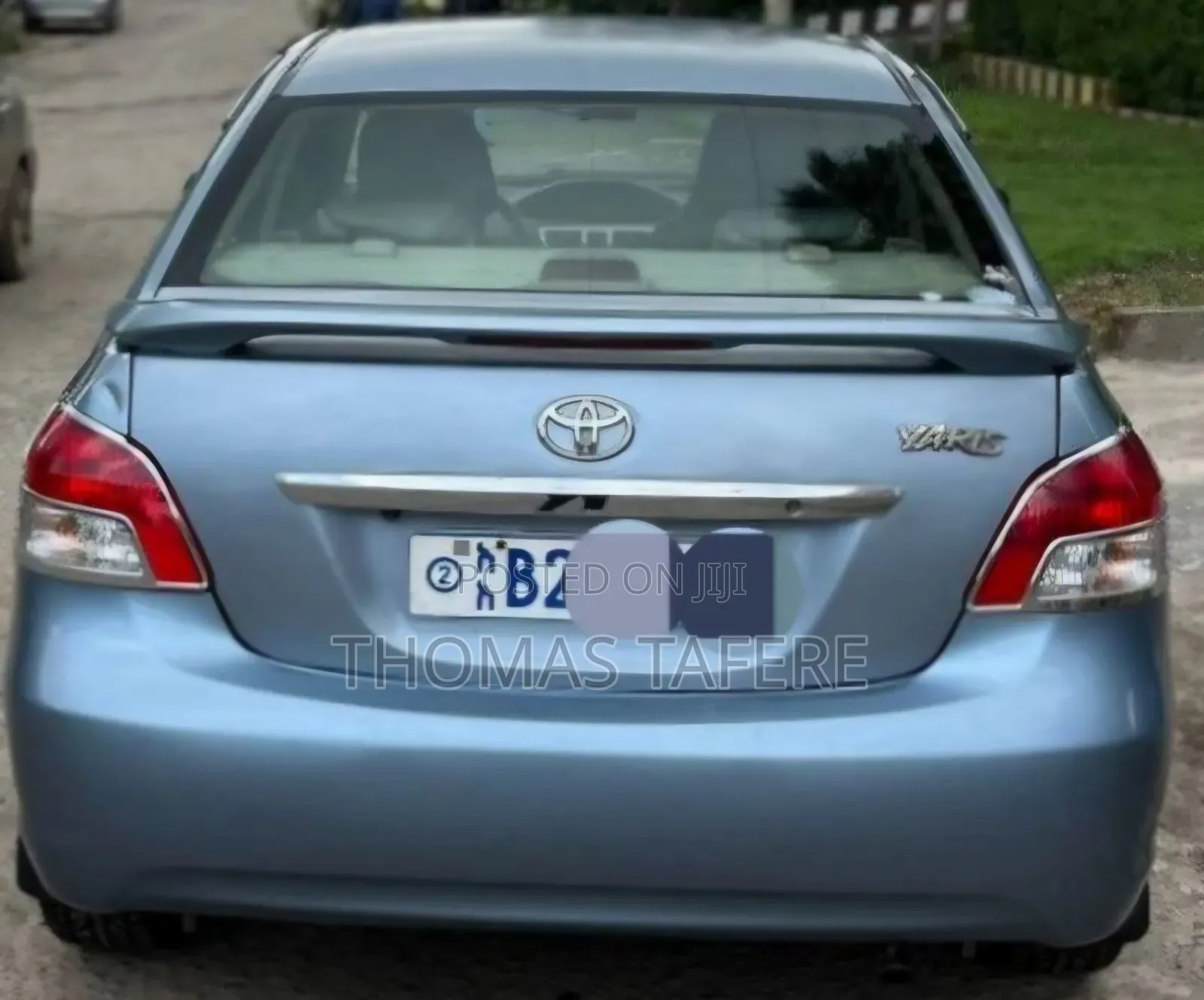 Toyota Belta 2009 Blue