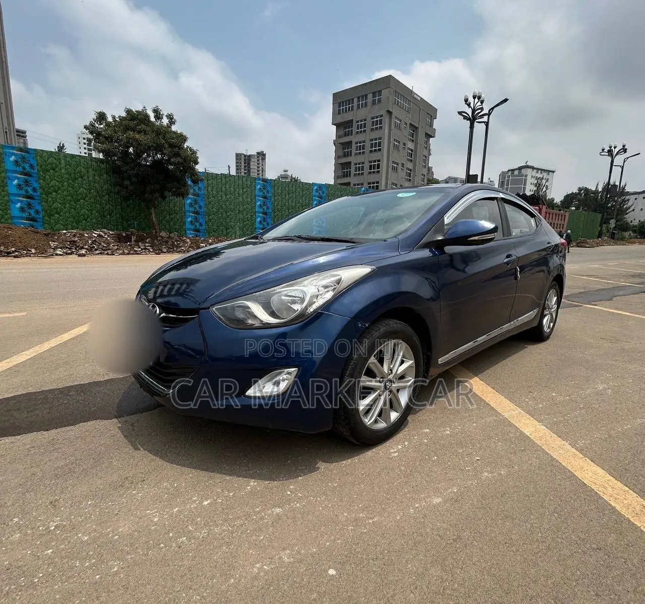 Hyundai Avante 2012 Blue