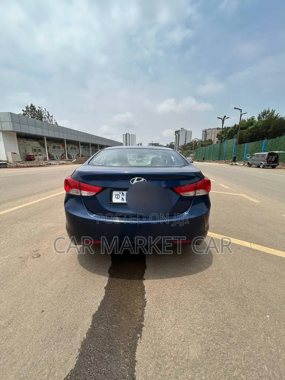 Hyundai Avante 2012 Blue
