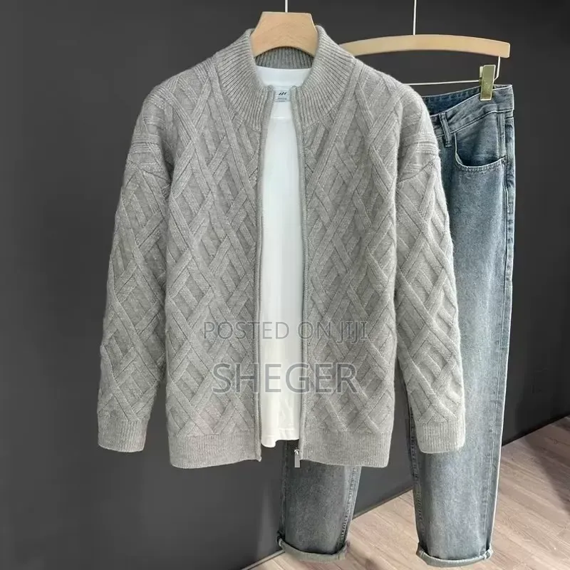 Jacquard Knit Sweater