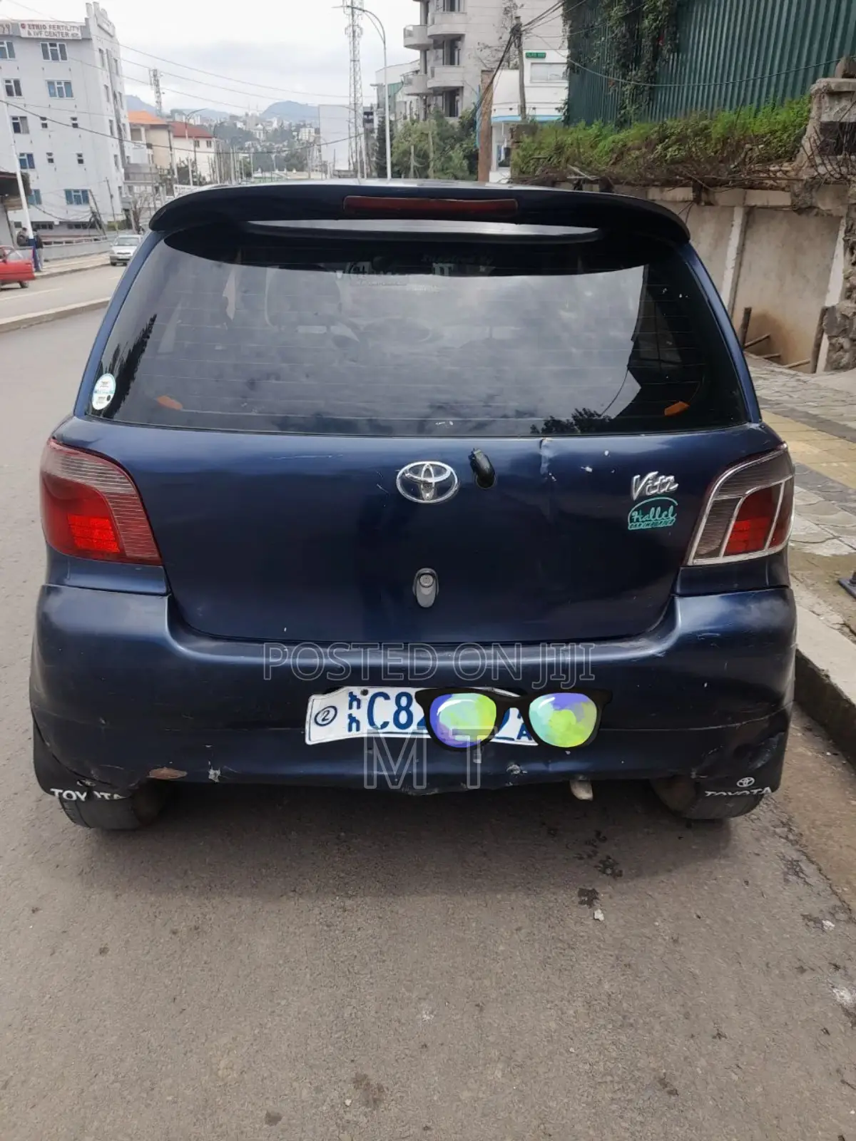 Toyota Vitz 2001 Blue
