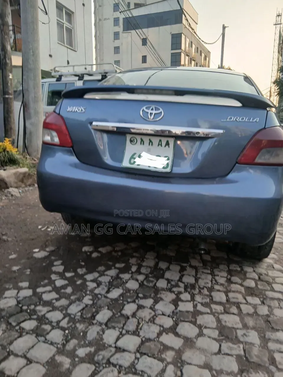 Toyota Yaris 2007 Blue