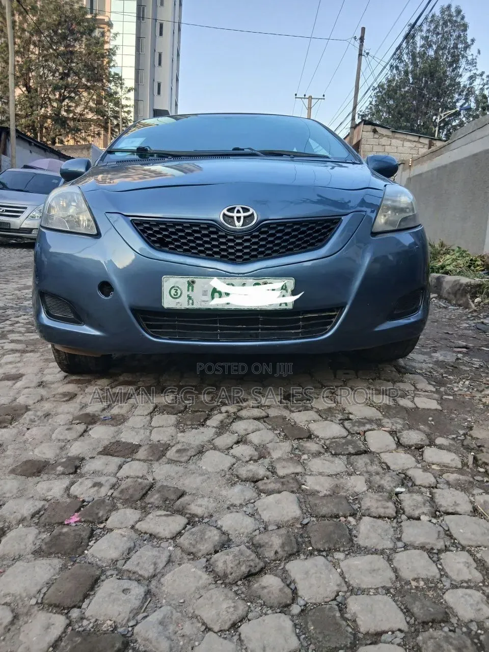 Toyota Yaris 2007 Blue