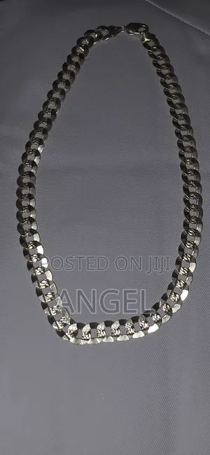 Bold Italian Silver Curb Link Chain 