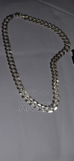 Bold Italian Silver Curb Link Chain 