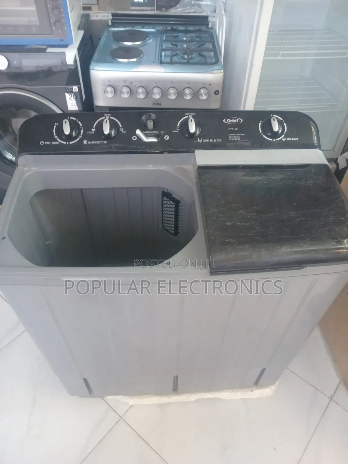 Orbit 14kg Washing Machine Manual System