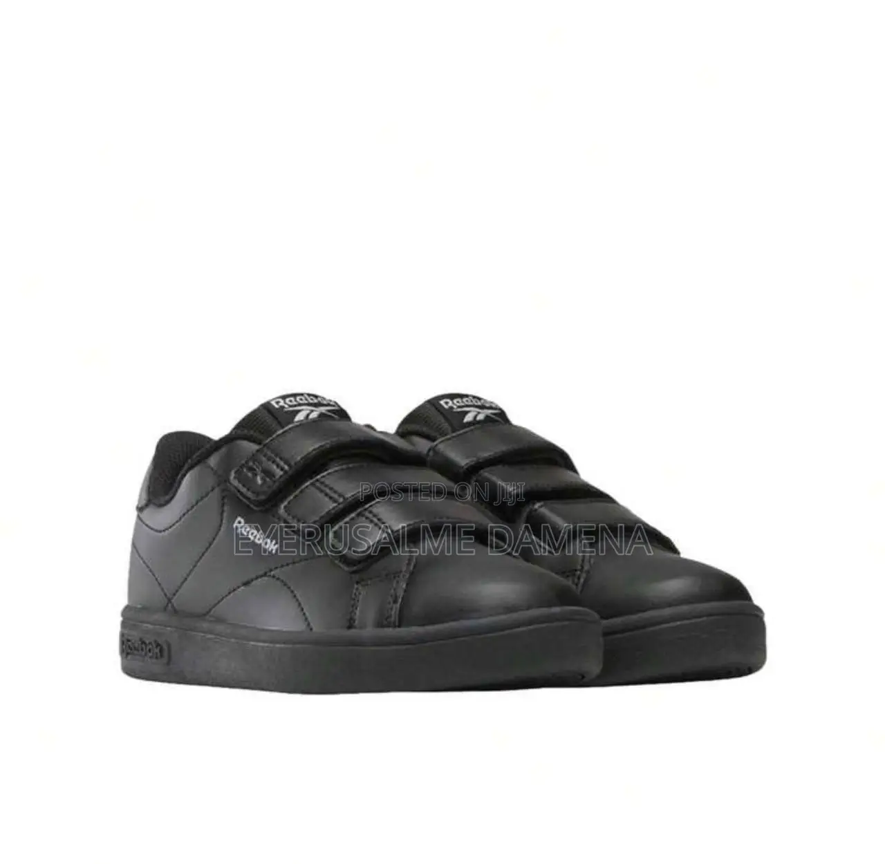Reebok Court Clean Hook and Loop Straps Shoes