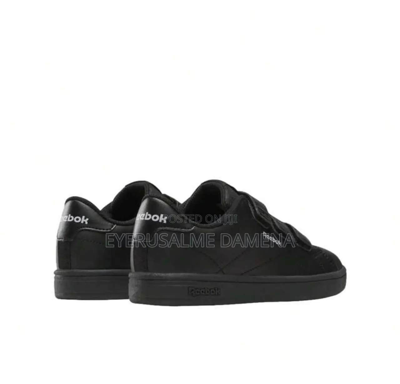 Reebok Court Clean Hook and Loop Straps Shoes