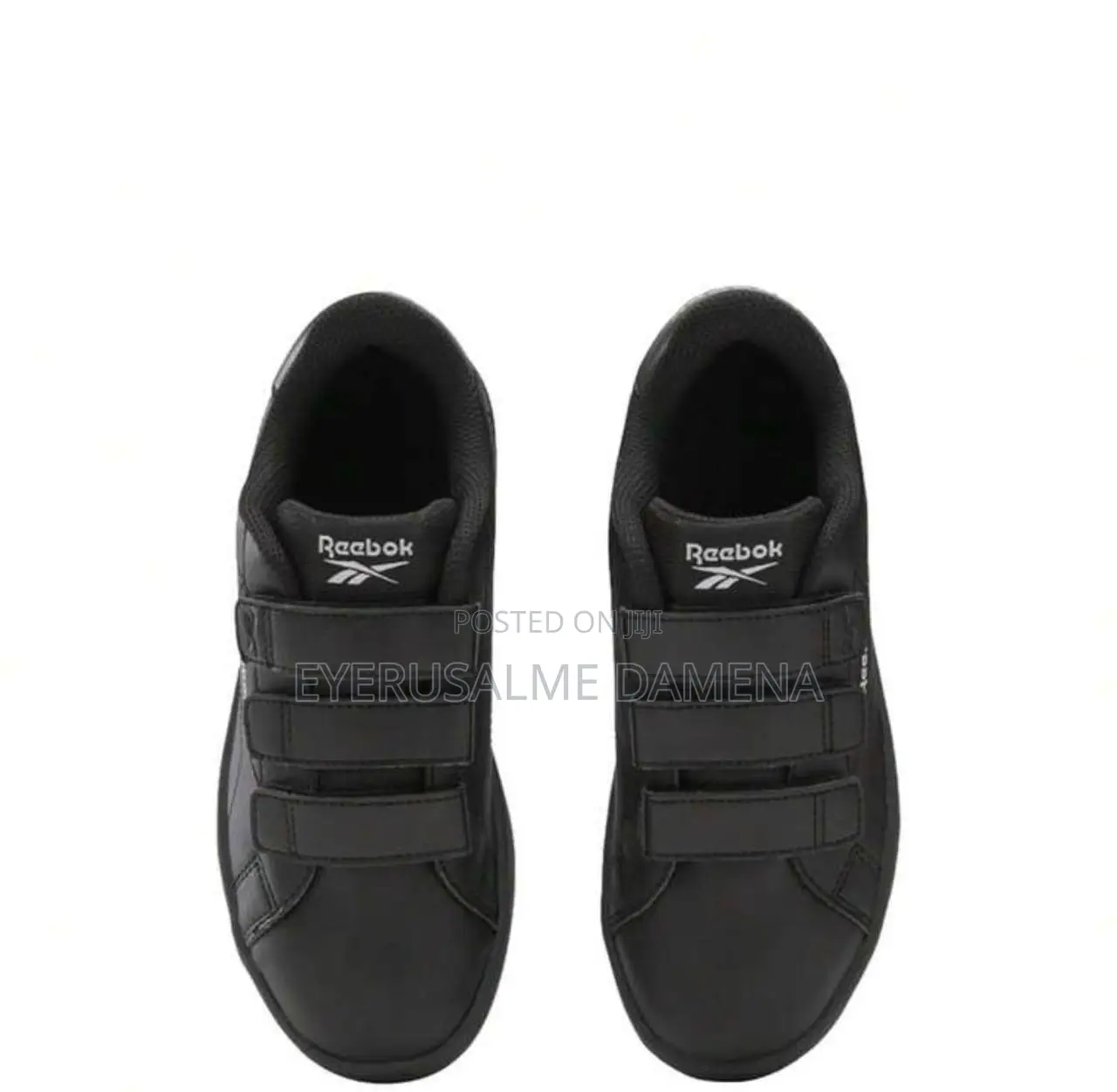 Reebok Court Clean Hook and Loop Straps Shoes