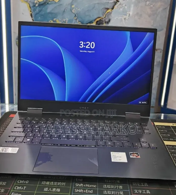 New Laptop HP Omen 15 16GB AMD Ryzen 7 SSD 512GB