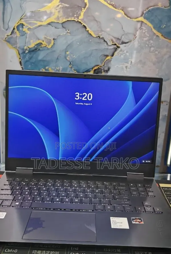 New Laptop HP Omen 15 16GB AMD Ryzen 7 SSD 512GB