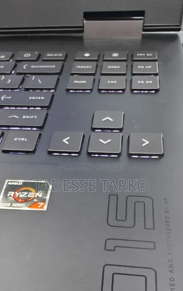 New Laptop HP Omen 15 16GB AMD Ryzen 7 SSD 512GB