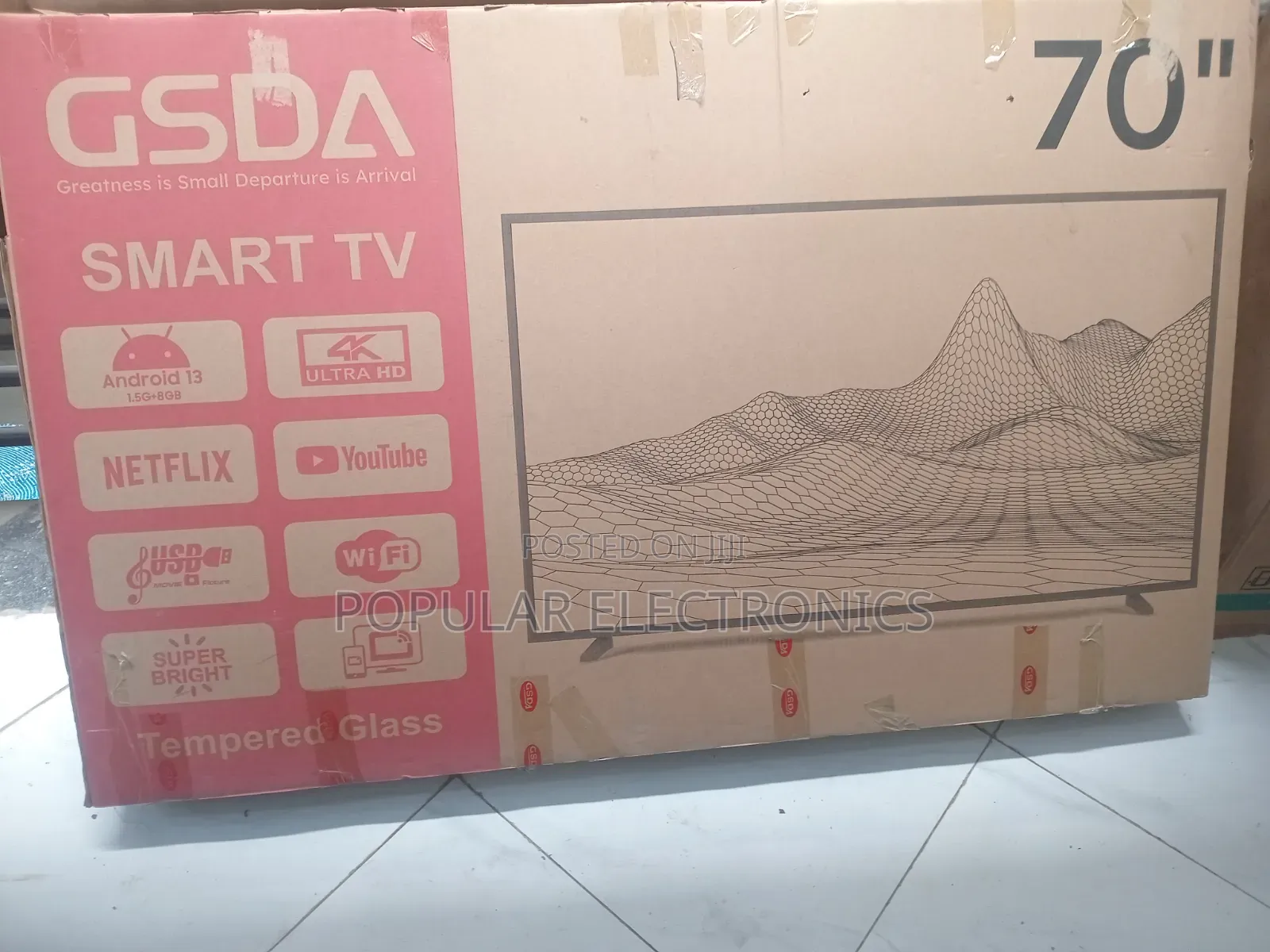 Gasda 70inch TV Smart Android TV