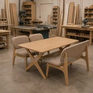 Dining Table With 4 Chars