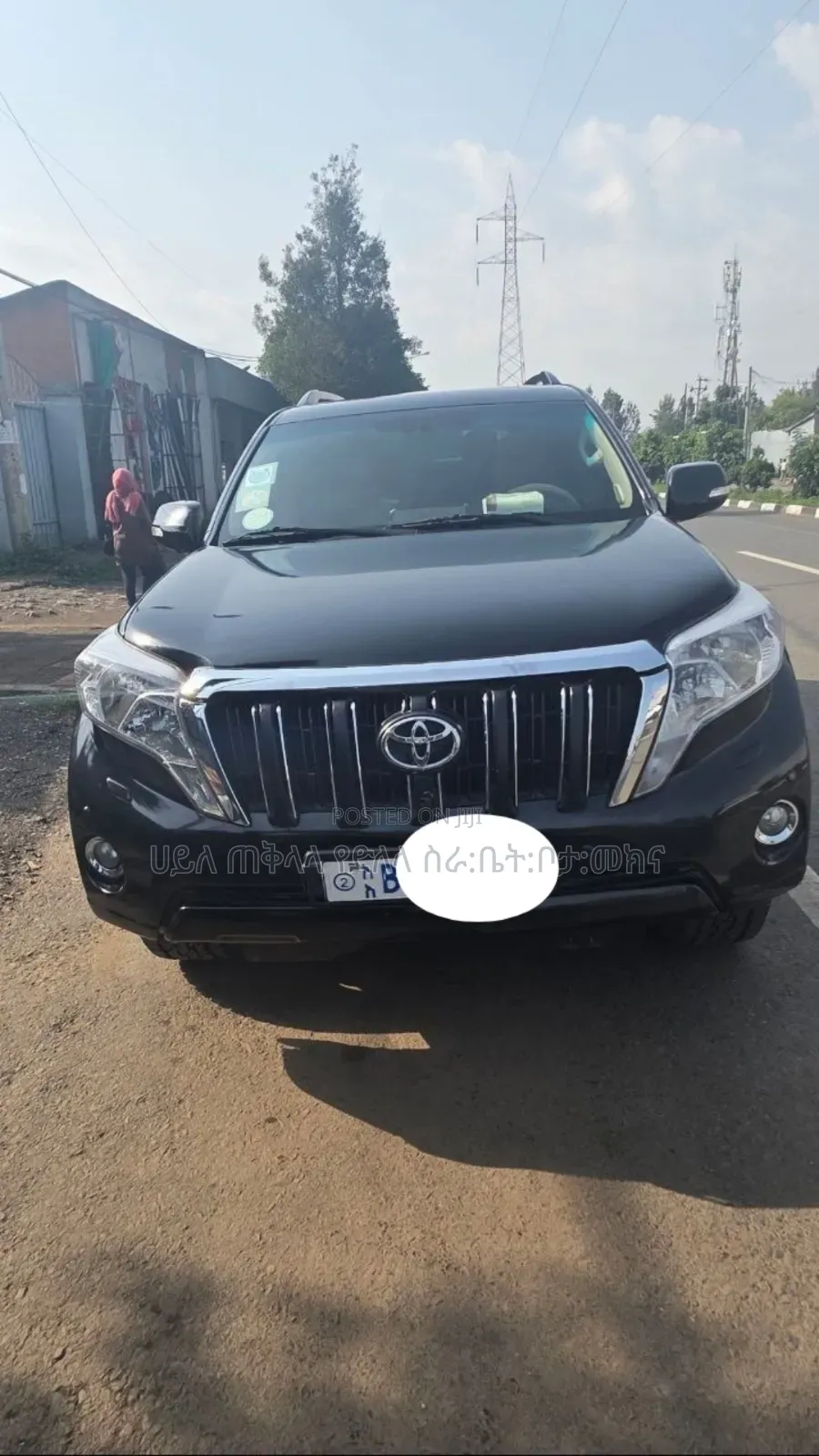 Toyota Land Cruiser Prado 2015 Matt Black