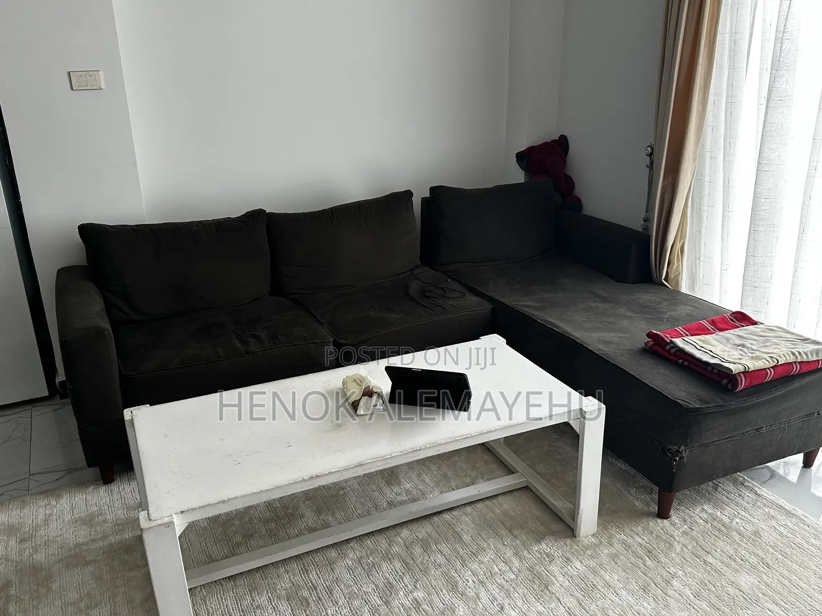 Sofa With Center Table