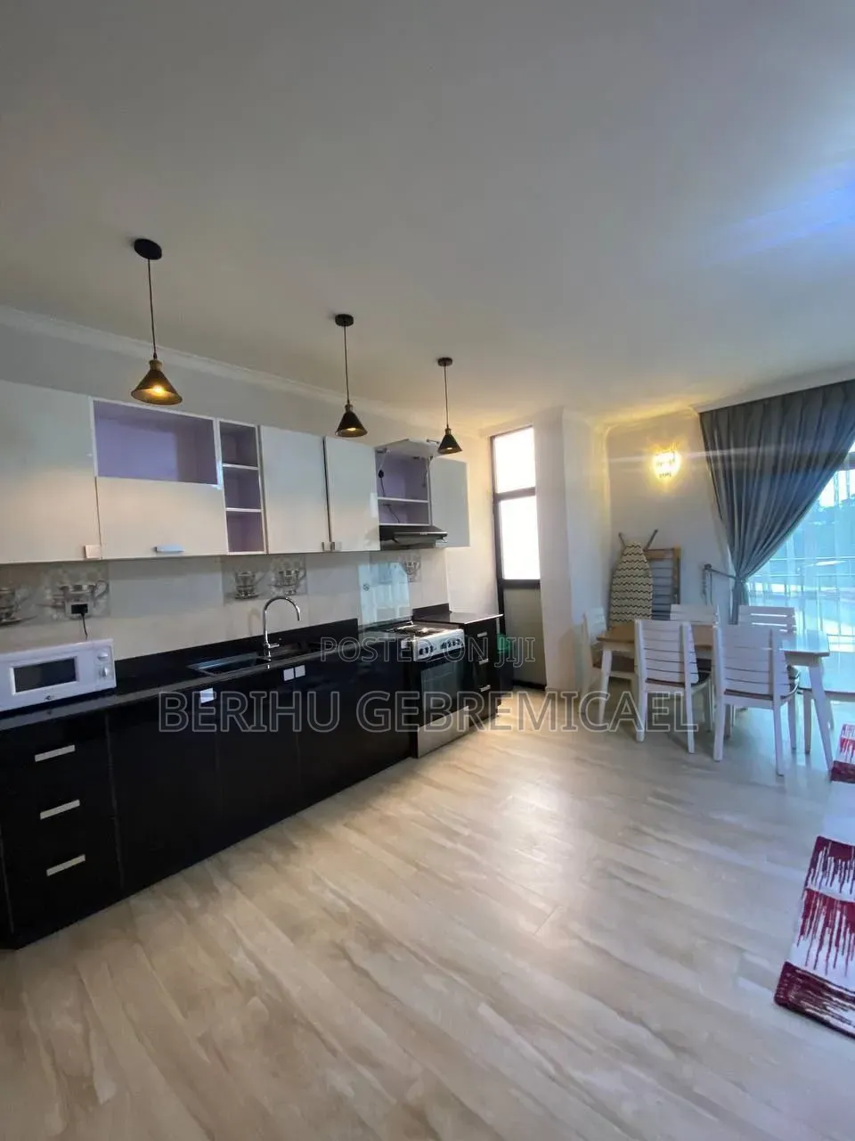 Furnished 1bdrm Apartment in ሰሚት, Bole for rent