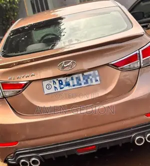 Hyundai Elantra 2015 Brown