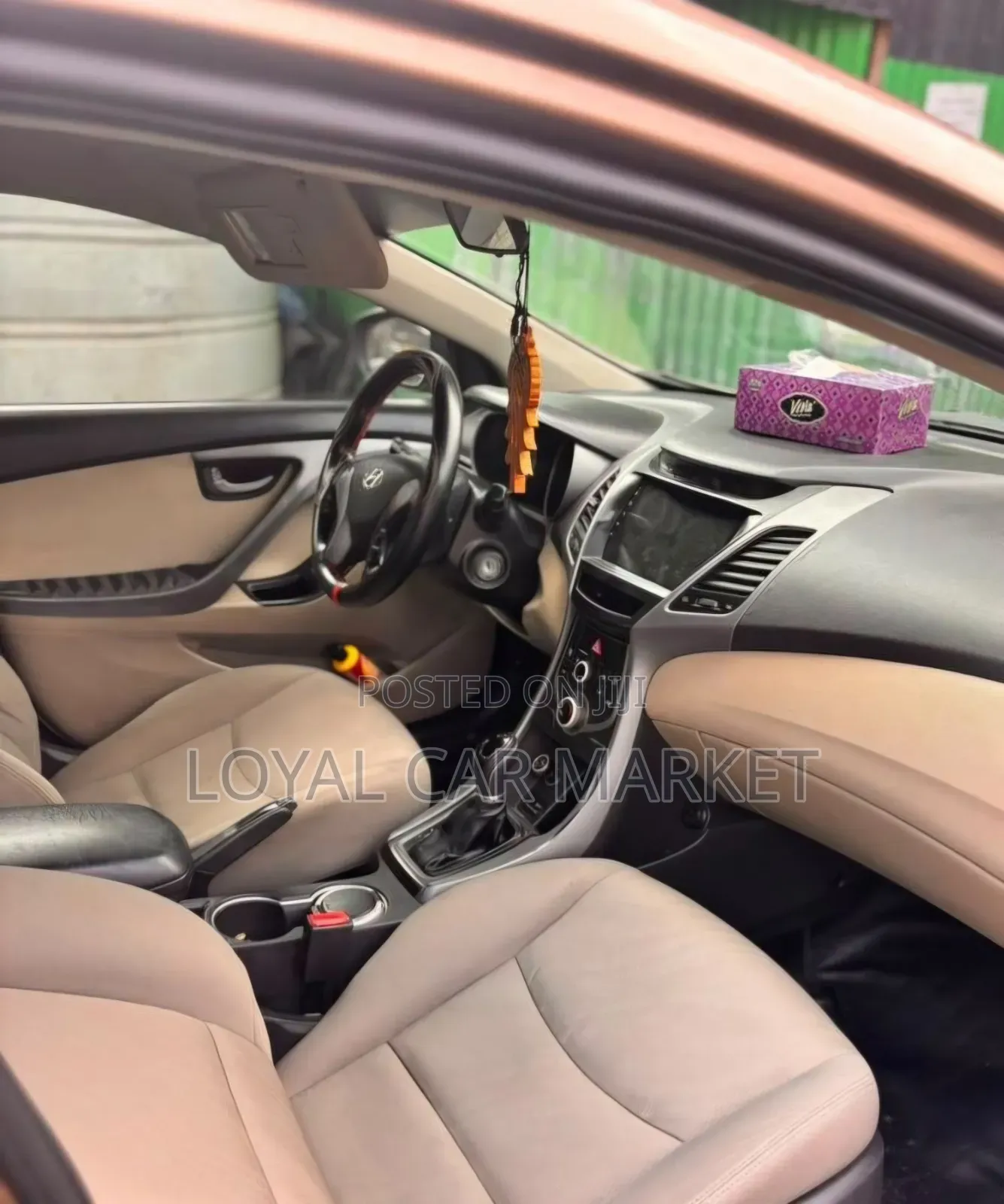 Hyundai Elantra 2015 Orange