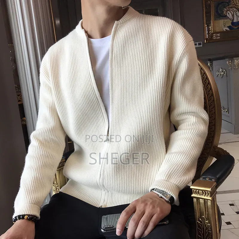 Thick v-Neck Japanese Sweater
