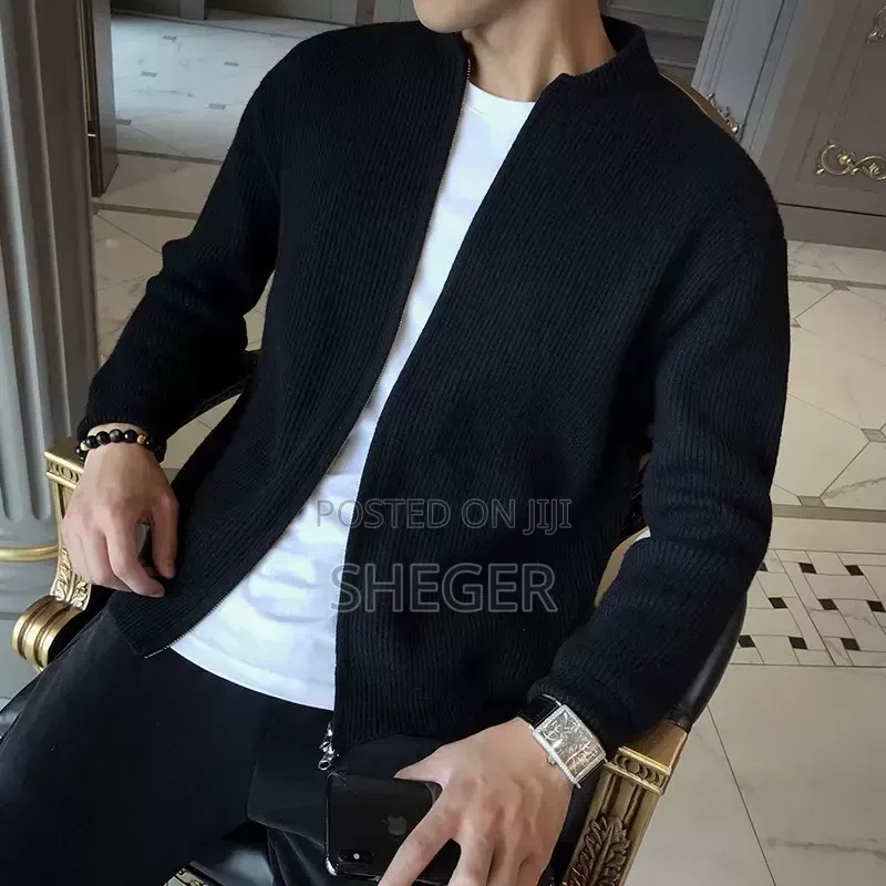 Thick v-Neck Japanese Sweater