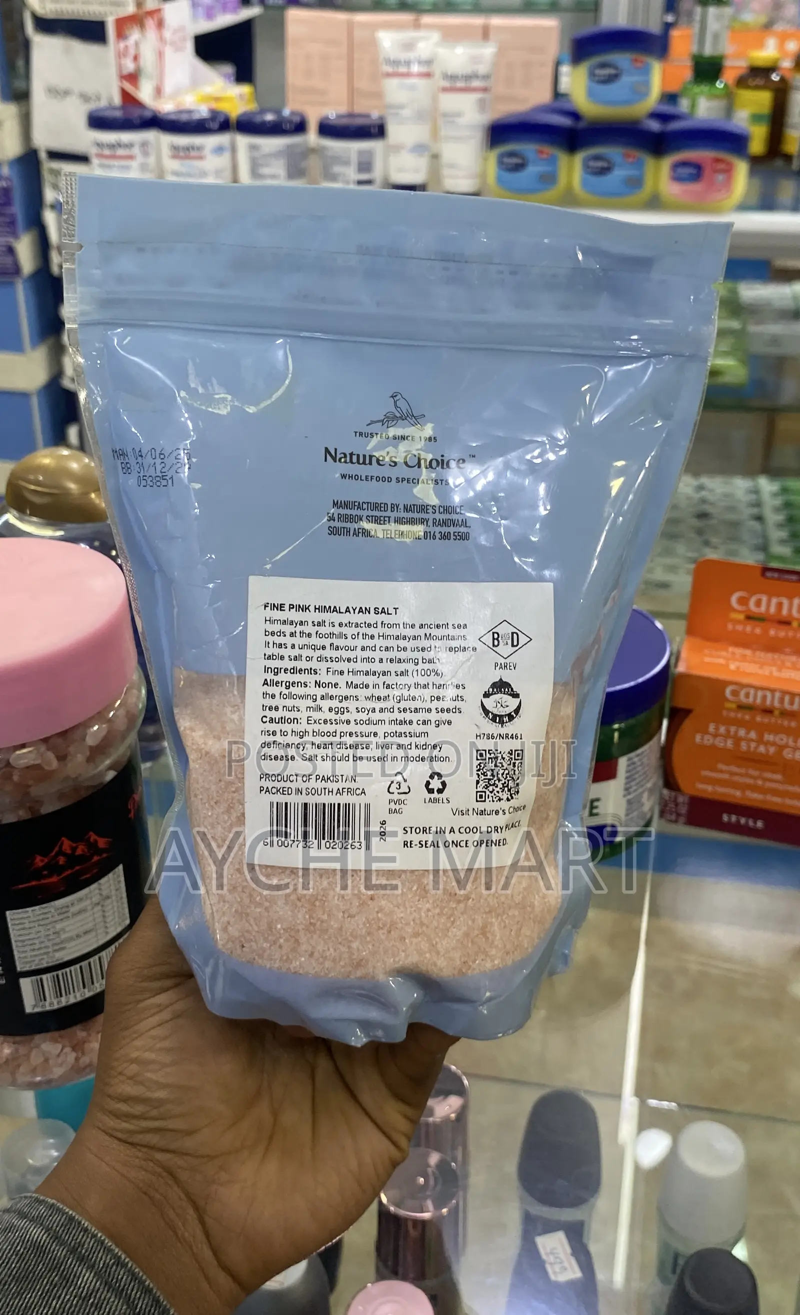 Himalayan Pink Salt 600g
