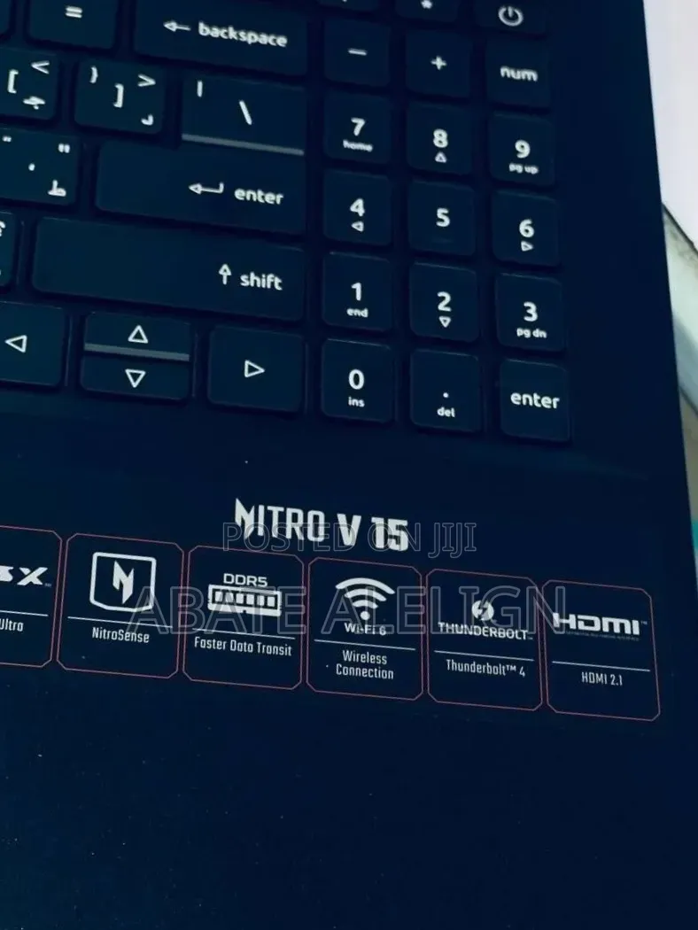 New Laptop Acer Nitro V 15 16GB AMD Ryzen 5 SSD 512GB