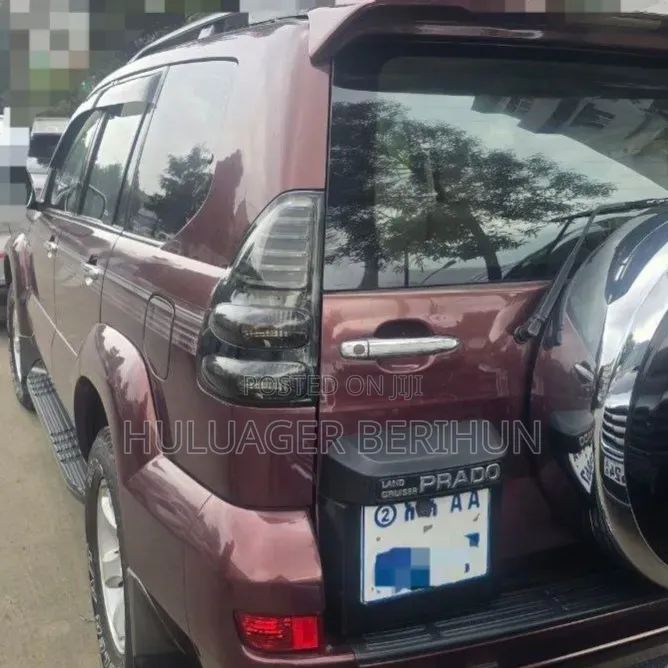Toyota Land Cruiser 2008 Burgundy