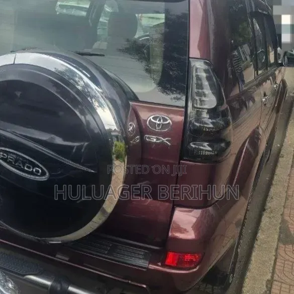 Toyota Land Cruiser 2008 Burgundy