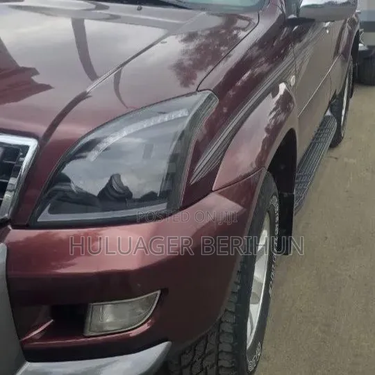 Toyota Land Cruiser 2008 Burgundy