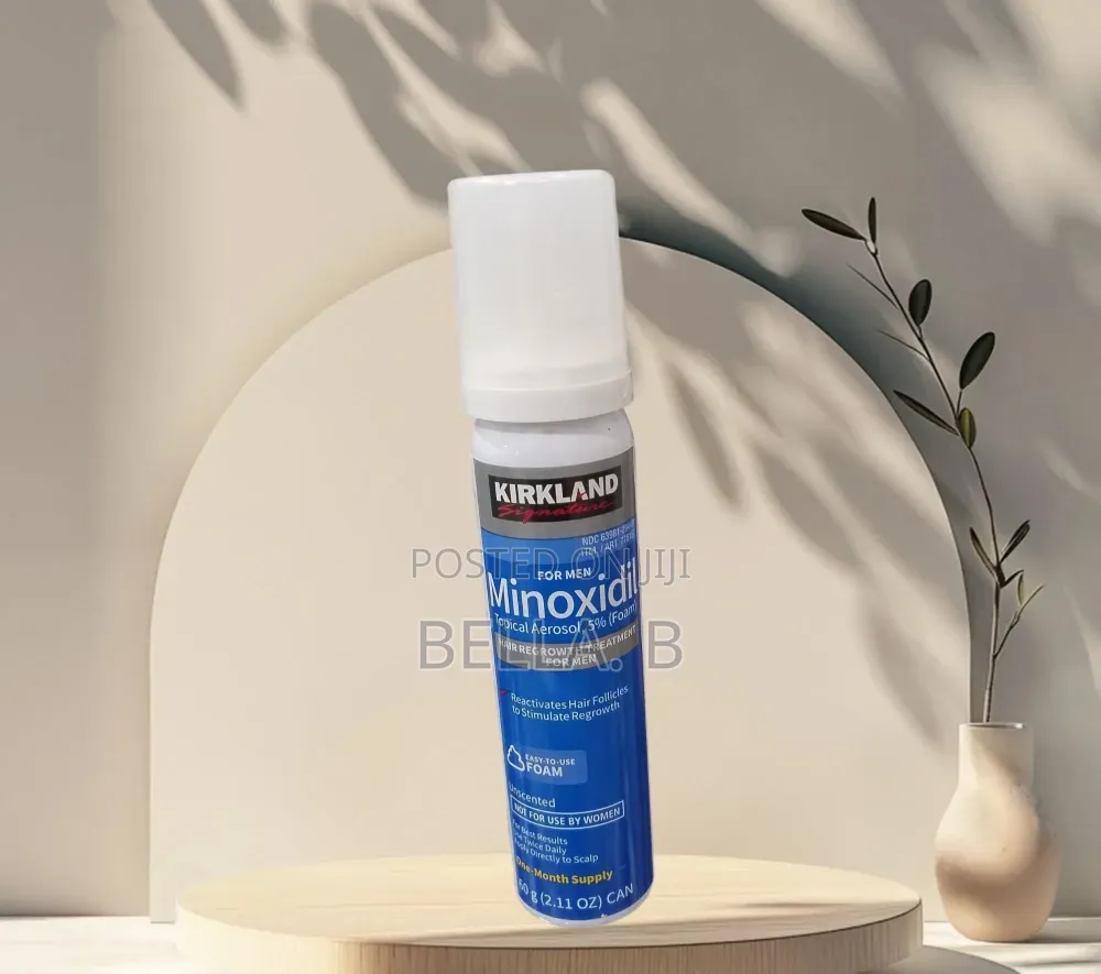 Minoxidil Foam: Stronger Hair Starts Here.